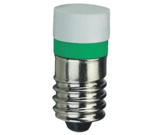 64-1387-16　LED Reflector Bulb, E10, Green, Single Chip, 9.7mm dia., 24 → 28 V ac/dc　MWCE22749