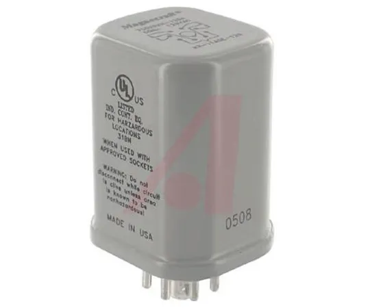 64-1368-14　Schneider Electric DPDT Non-Latching Relay Plug In, 120V ac Coil, 12A　750XBXH-120A