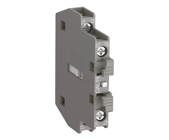 64-1285-36　ABB CAL19, NC, NO (4), Auxiliary Contact, Side Mount, 6 A　1SFN010820R1011  CAL19-11