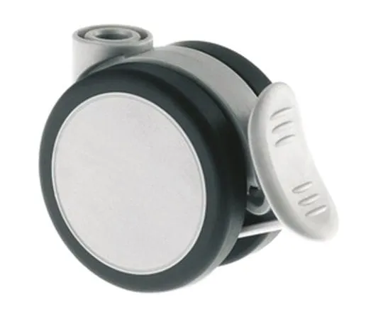 64-1268-35　Tente Stem Swivel Castors 5925UJI075L51-10DOM20 ALU, 50kg, Rubber tyres　5925UJI075L51-10DOM20 ALU
