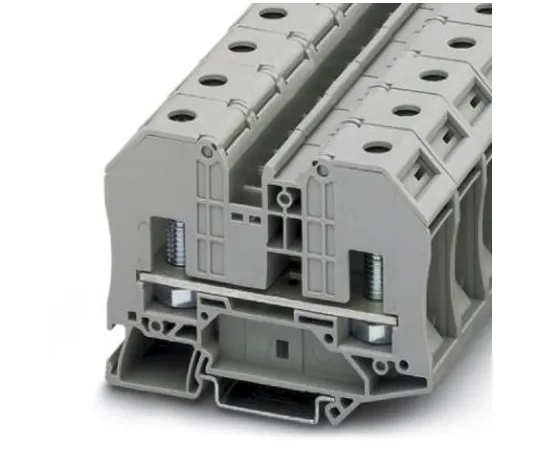 64-1302-25　Phoenix Contact, RT 8 Clipline Series , 1 kV Standard Din Rail Terminal, Bolt Termination　3049042