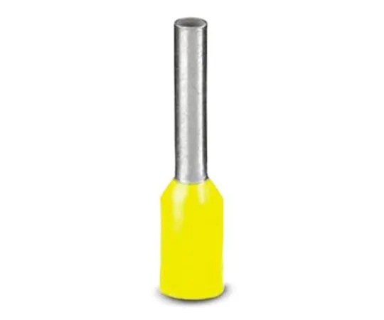 64-1308-37　Phoenix Contact AI Series Insulated Crimp Bootlace Ferrule, 8mm Pin Length, 0.8mm Pin Diameter, 0.25mm² Wire Size,　3203037