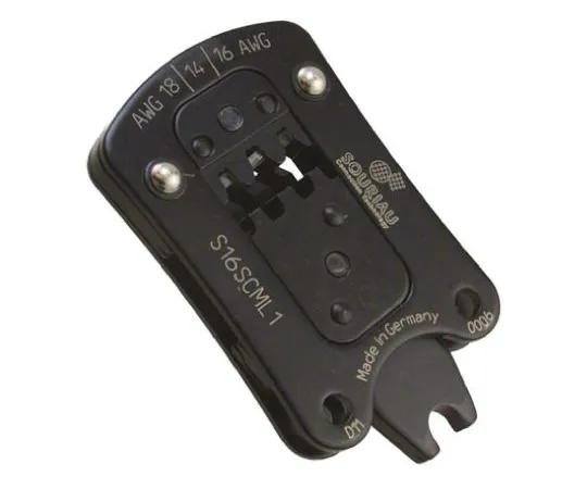 64-0685-06　Souriau UTS Series Series, Crimping Head, Wire size 16 → 14 AWG, Hex size 1.6mm　S16SCML1