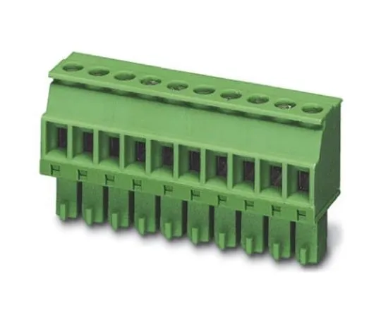 64-1307-77　Phoenix Contact MINI COMBICON MCVR, 4 Way Pluggable Terminal Block　1863178