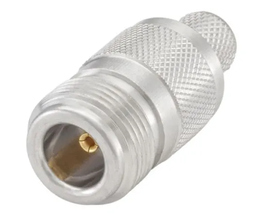 64-1398-79　Rosenberger 50Ω Straight Cable Mount N Type Connector, jack, Crimp Termination, 0 → 11GHz, Flexible　53K101-115N5