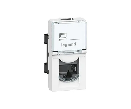 64-1376-49　ARTEOR RJ45 SOCKET INSERT 1 MODULE WHITE　5 723 22
