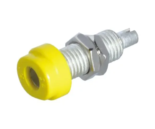 64-0681-09　Yellow Female Banana Plug Solder 30 V ac, 60 V dc　930175103