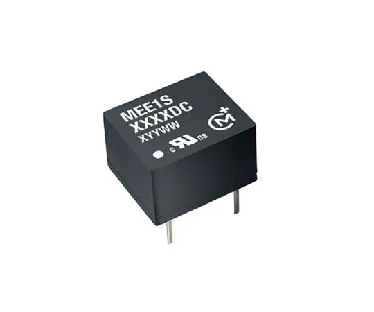 64-1272-93　Murata Power Solutions MEE1 1W Isolated DC-DC Converter Through Hole, Voltage in 21.6 → 26.4 V dc, Voltage out　MEE1S2412SC