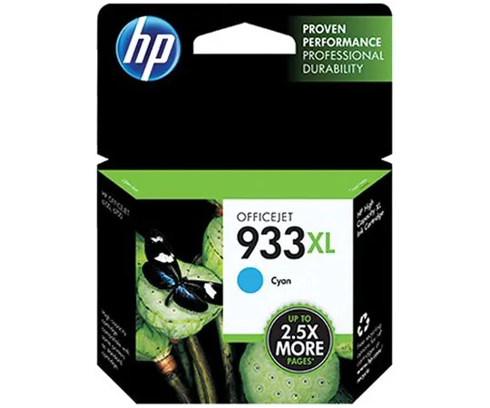 64-1330-75　Hewlett Packard 933XL Cyan Ink Cartridge　CN054AE