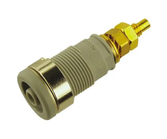 64-0681-85　Grey Female Banana Plug Solder 1000V ac/dc　972354106