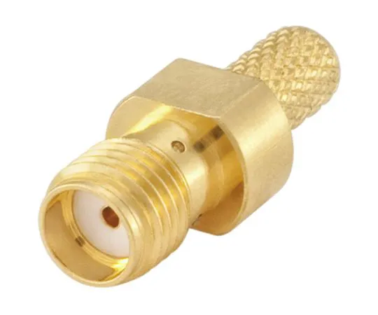 64-1398-23　Rosenberger Straight 50Ω Cable Mount SMA Jack, Crimp Termination Flexible　32K107-307L5