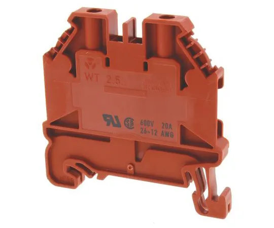 64-1340-08　Wieland ATEX, WT 2.5 Series , 1 kV Feed Through Terminal Block, Screw Termination　58.503.0055.5 - WT 2,5 RT
