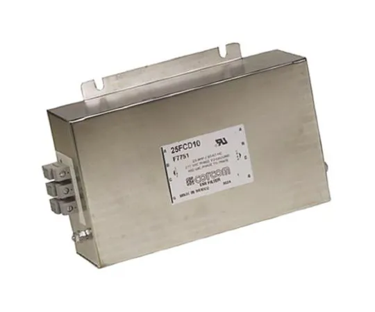 64-0659-88　TE Connectivity 25FCD10 Powerline Filter 246.1mm Length,, 25 A, 480 V ac　25FCD10