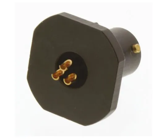 64-1362-46　Amphenol 62GB Series, 3 Way Panel Mount MIL Spec Circular Connector Receptacle, Pin Contacts,Shell Size 8, Bayonet　62GB-57A08-33PN