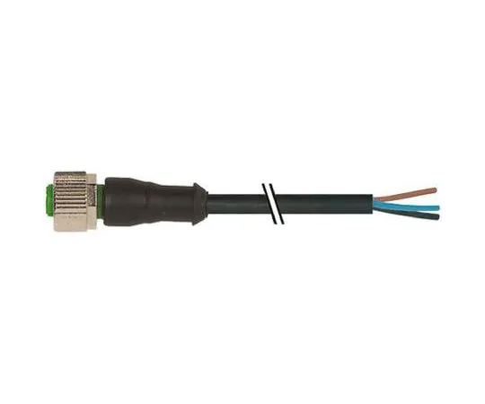 64-1278-55　Murrelektronik Limited, 7000 Series, Straight M12 to Unterminated Cable assembly, 3m Cable　7000-12221-6340300
