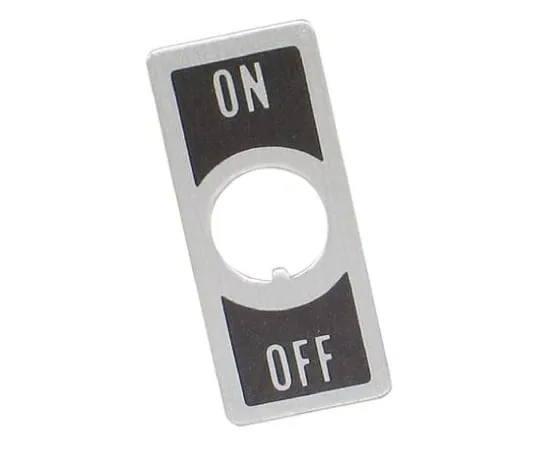 64-0659-36　Toggle Switch On-Off Plate for *** with Toggle Switches　SPA32