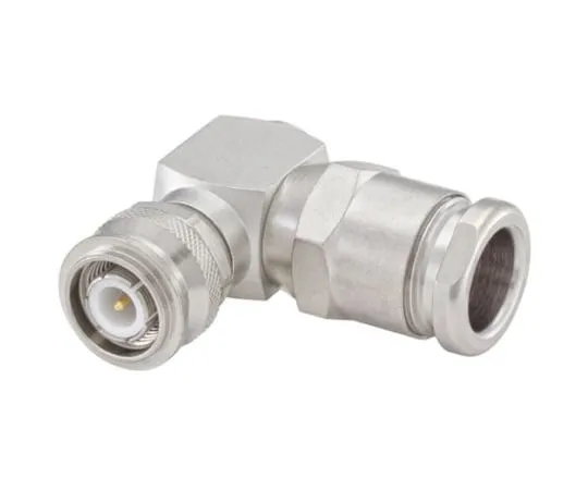 64-1398-77　Rosenberger Right Angle 50Ω Cable Mount TNC Plug, Clamp Termination, Flexible　56S201-015N5