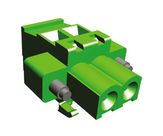 64-1406-95　TE Connectivity Buchanan, 2 Way Pluggable Terminal Block　796861-2