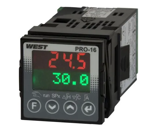 64-1274-12　West Instruments KS20 PID Temperature Controller, 48 x 48mm, 6 Output Relay, 100 → 240 V ac Supply Voltage　KS20-10TRR0020-01