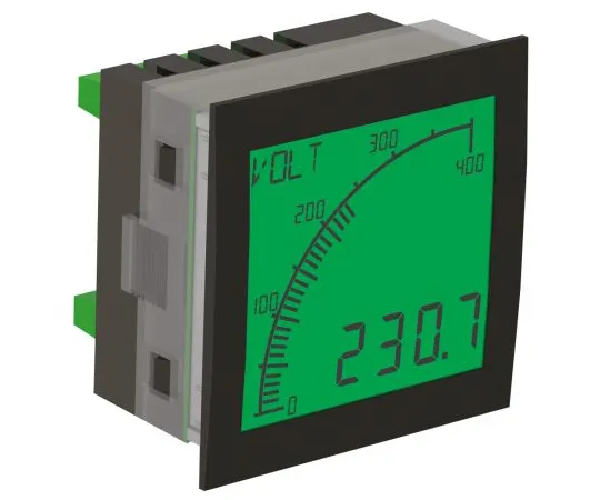 64-1375-76　Trumeter Digital Voltmeter, LCD Display 4-Digits 1 %, 68 x 68 mm　APM-VOLT-APO