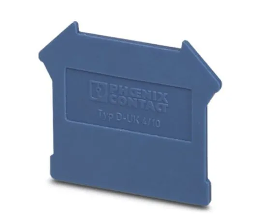 64-1305-32　Phoenix Contact D-UK4/10 BU Series End Cover　3003101
