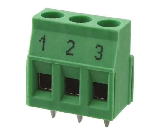 64-1298-38　Phoenix Contact COMBICON MKDSN, 3 Way PCB Terminal Block　1734669