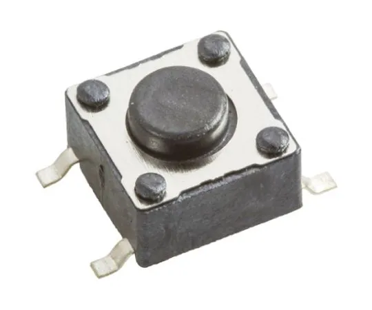 64-0669-37　Black Tactile Switch, Single Pole Single Throw (SPST) 50 mA @ 12 V dc 0.9mm Surface Mount　430182043816
