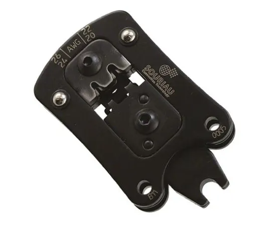 64-0685-11　Souriau UTS Series Series, Crimping Head, Wire size 26 → 20 AWG, Hex size 1.6mm　S20SCM20
