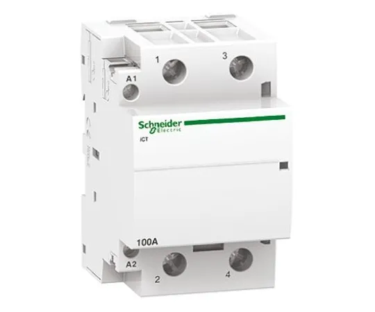 64-1251-72　Schneider Electric 2 Pole Contactor, 100 A, 230 V ac Coil, Acti 9, 2NO　A9C20882