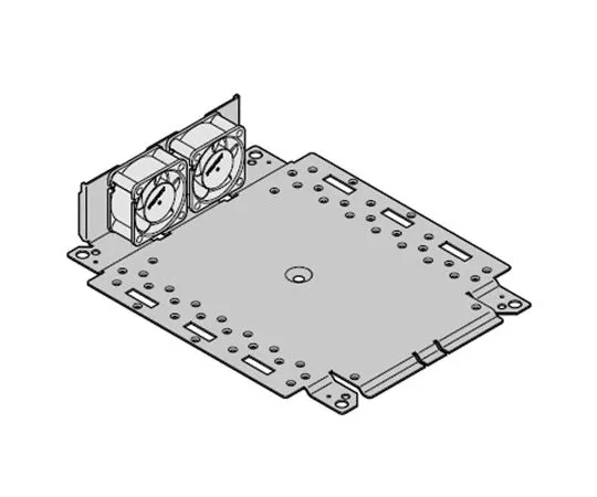 64-1336-62　Mounting Plate with Fan Unit for *** with Interscale M Electronic Case　24827307