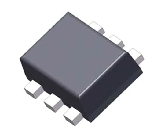 64-1323-61　FDY1002PZ Dual P-Channel MOSFET, 830 mA, 20 V PowerTrench, 6-Pin SOT-523 ON Semiconductor　FDY1002PZ