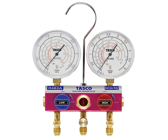 64-0790-82　Ball Valve Type Hybrid Gauge Manifold Kit for R 463 A R 410 A R 32　TA122S