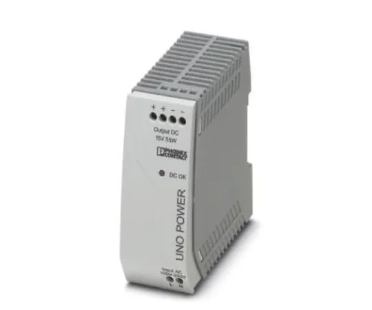 64-1405-08　Phoenix Contact, UNO-PS/1AC/15DC/ 55W PSU, 15V dc Output Voltage, 3.7A output current　2903001