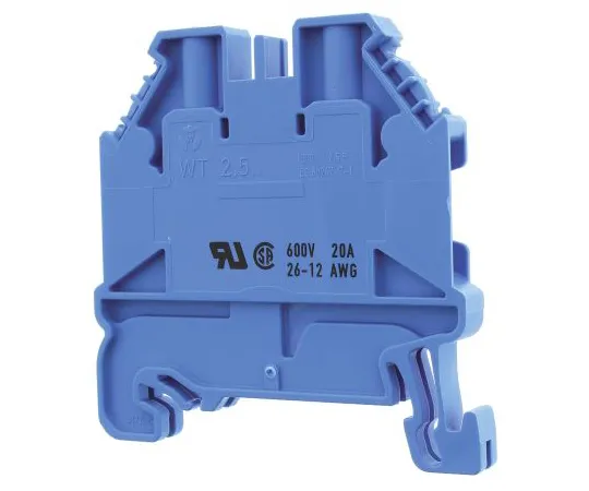 64-1340-09　Wieland ATEX, WT 2.5 Series , 1 kV Feed Through Terminal Block, Screw Termination　58.503.0055.6 - WT 2,5 BL