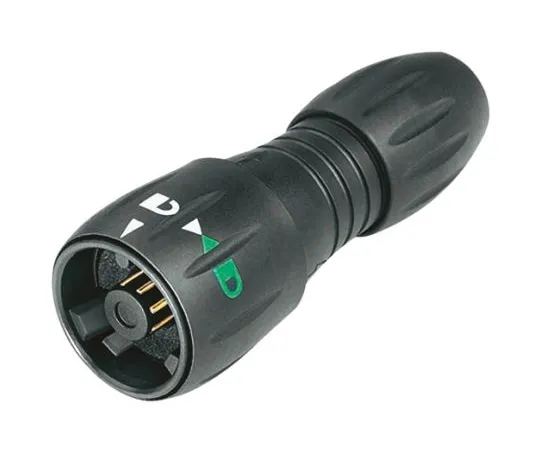 64-1282-24　Binder 770 Series Miniature Cable Mount Connector, 8 contacts Plug　99-0771-002-08