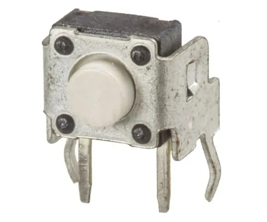 64-0669-70　White Tactile Switch, Single Pole Single Throw (SPST) 50 mA @ 12 V dc 1.3mm Through Hole　431256038726