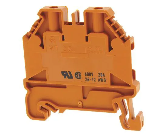 64-1340-12　Wieland ATEX, WT 2.5 Series , 1 kV Feed Through Terminal Block, Screw Termination　58.503.0055.9
