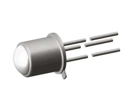 64-1371-86　BPW76A Vishay, ±40 ° IR + Visible Light Phototransistor, Through Hole 3-Pin TO-18 package　BPW76A