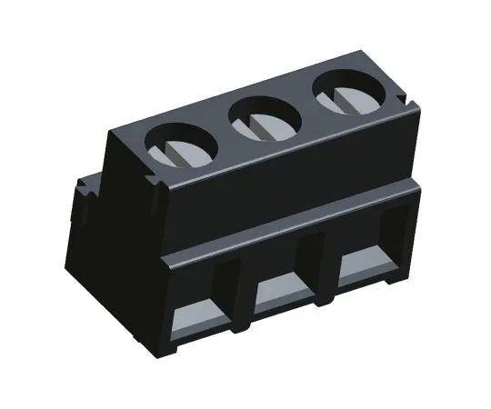 64-1407-20　TE Connectivity Buchanan, 3 Way PCB Terminal Strip　1776119-3
