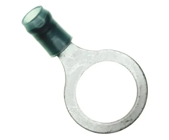 64-1266-67　TE Connectivity PIDG Series Insulated Crimp Ring Terminal, M12 (1/2) Stud Size, 1mm² to 2.6mm² Wire Size, Blue　328849