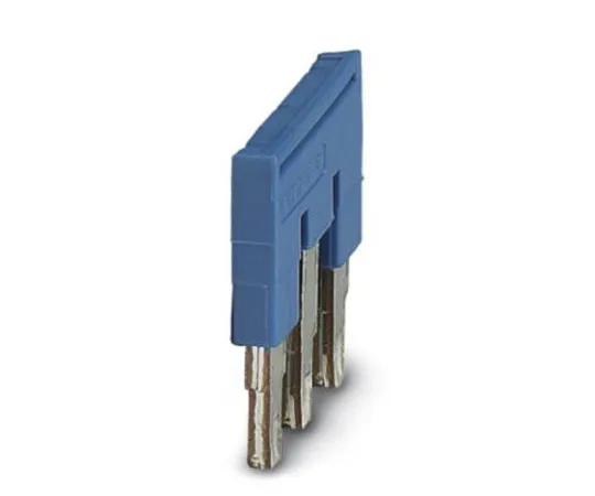 64-1304-37　Phoenix Contact FBS3-5 BU Series 3-Pole Jumper Bar　3036880