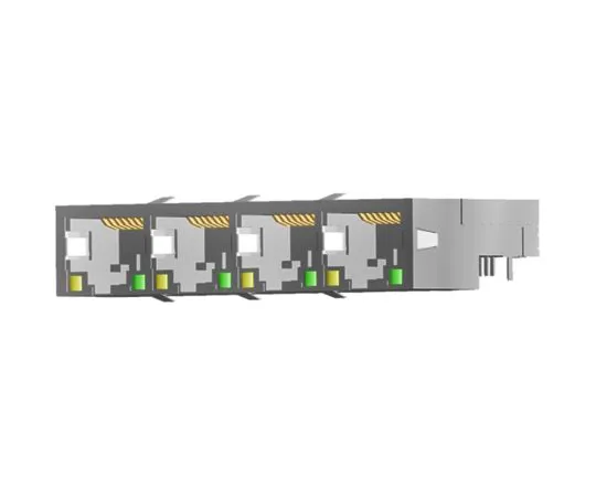 64-1407-82　TE Connectivity 1888251 Series, Female Cat5 RJ45 Socket　1888251-1