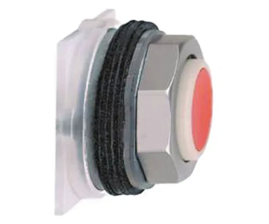 64-1378-79　Schneider Electric Harmony 9001K Series, Black, Blue, Green, Orange, Red, White, Yellow Push Button Head, Momentary,　9001KR2U