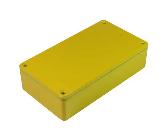 64-1276-09　CAMDENBOSS 5000, Die Cast Aluminium Enclosure, IP54, Shielded, 112 x 62 x 31mm　RTM5003/13-YEL