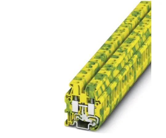 64-1376-12　Phoenix Contact, MUT 4-PE Series Earth Block, Screw Termination　3248037