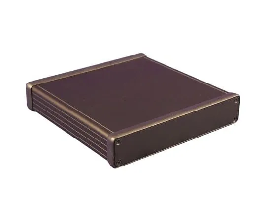 64-1389-20　Hammond 1455, Aluminium Enclosure, 160 x 165 x 30.5mm　1455R1601BK