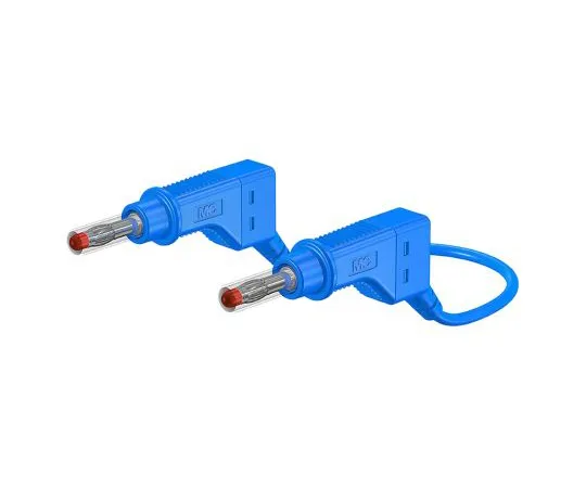 64-0676-31　Multi Contact Test lead, 32A, 600V, Blue, 50cm Lead Length　66.9408-050-23