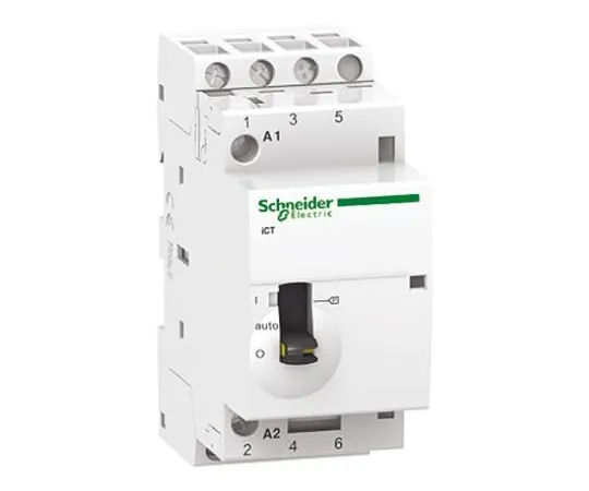 64-1251-68　Schneider Electric 3 Pole Contactor, 25 A, 230 V ac Coil, Acti 9, 3NO　A9C21833