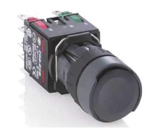 64-1386-70　Schneider Electric, Harmony XB6 Black Round Push Button, 16.2mm Momentary Quick Connect, Solder Tag　XB6AA25B