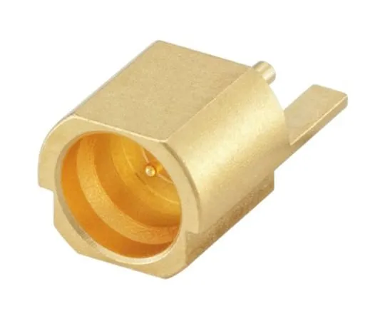 64-1398-47　Rosenberger Right Angle 50Ω PCB Mount SMP Connector Plug, Solder Termination Limited Detent　19S202-40ML5